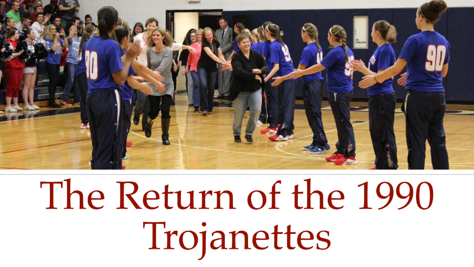 The return of the 1990 Trojanettes