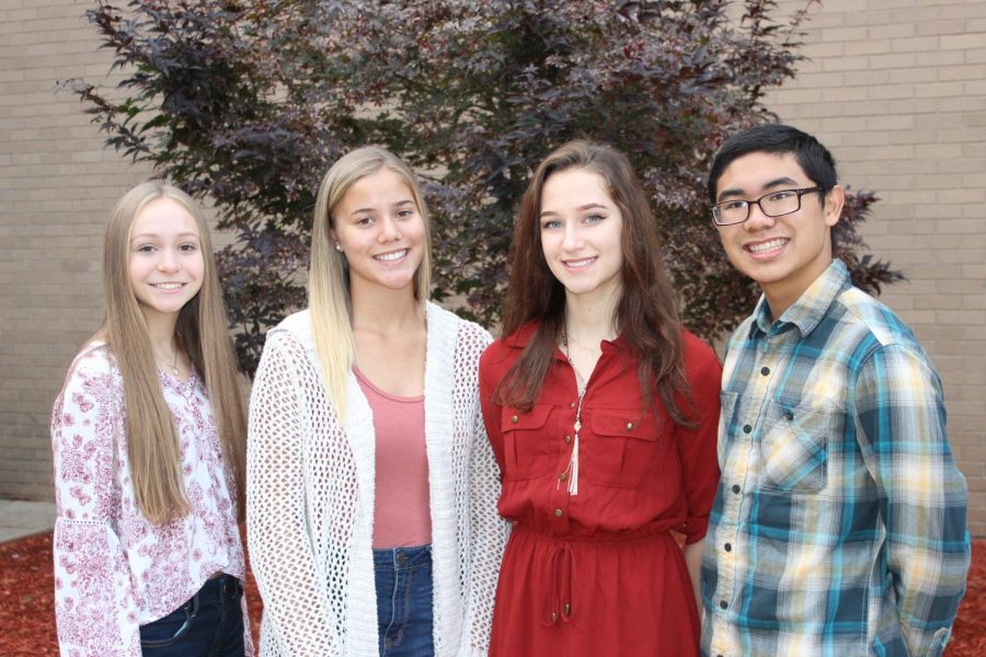Sophomore class officers
