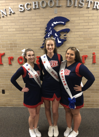 Winter sports senior night