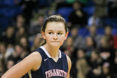 Trojanettes take hard loss, but keep heads high