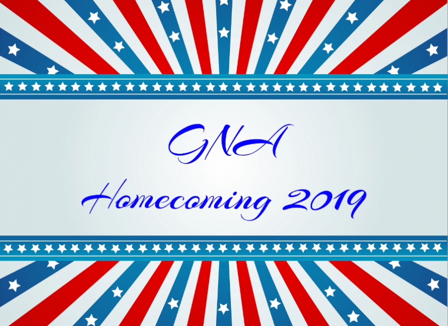 2019 GNA Homecoming Spirit Week schedule