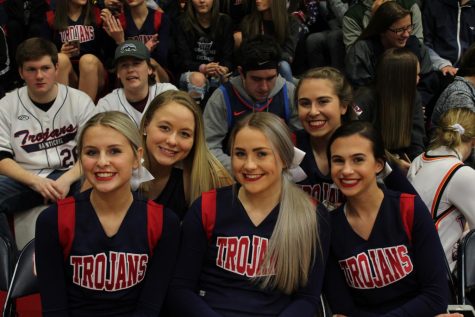 Cheerleading tryouts