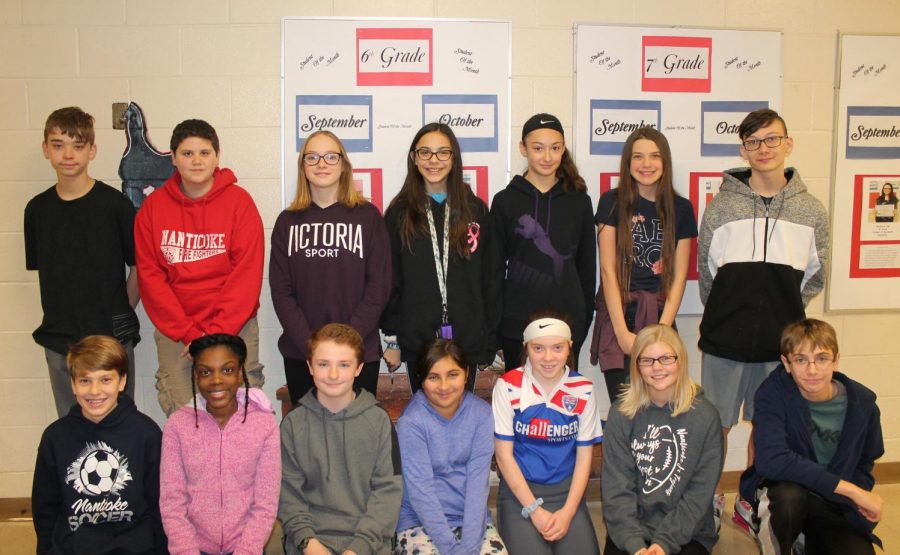 Nanticoke students that got published into Young Writers Survival Sagas: Mission Catastrophe Contest. 
