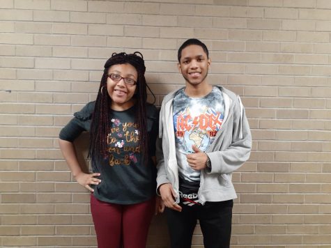 Pictured are Ariana Purnell and Jamel Cardona