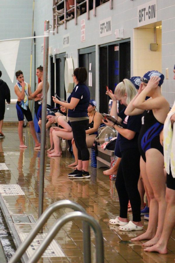 GNA and Hanover swim team Trohawks