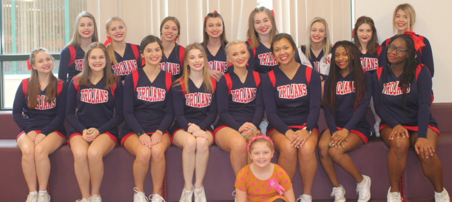 GNA Cheerleaders help celebrate Dr. Seuss week