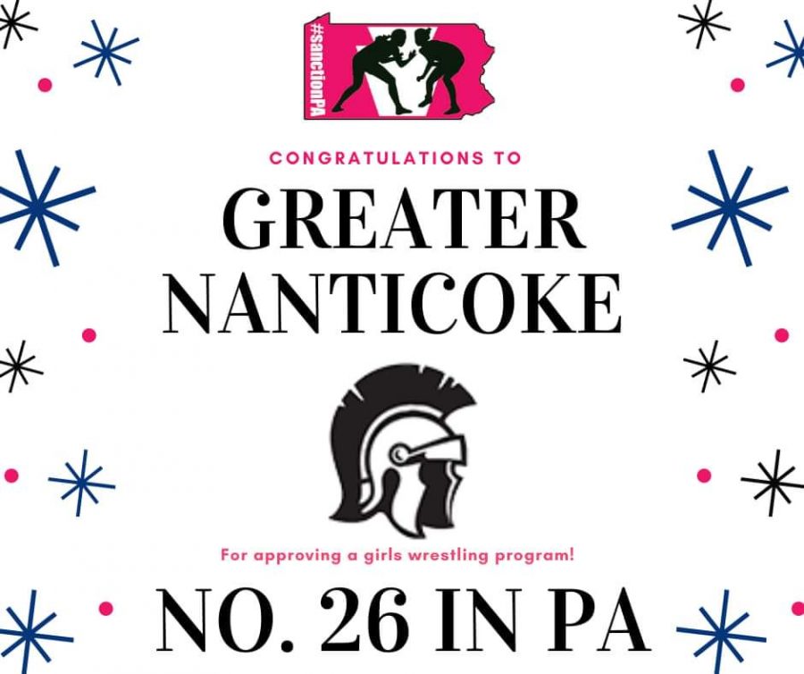 Greater Nanticoke Area introduces first girls wrestling team.