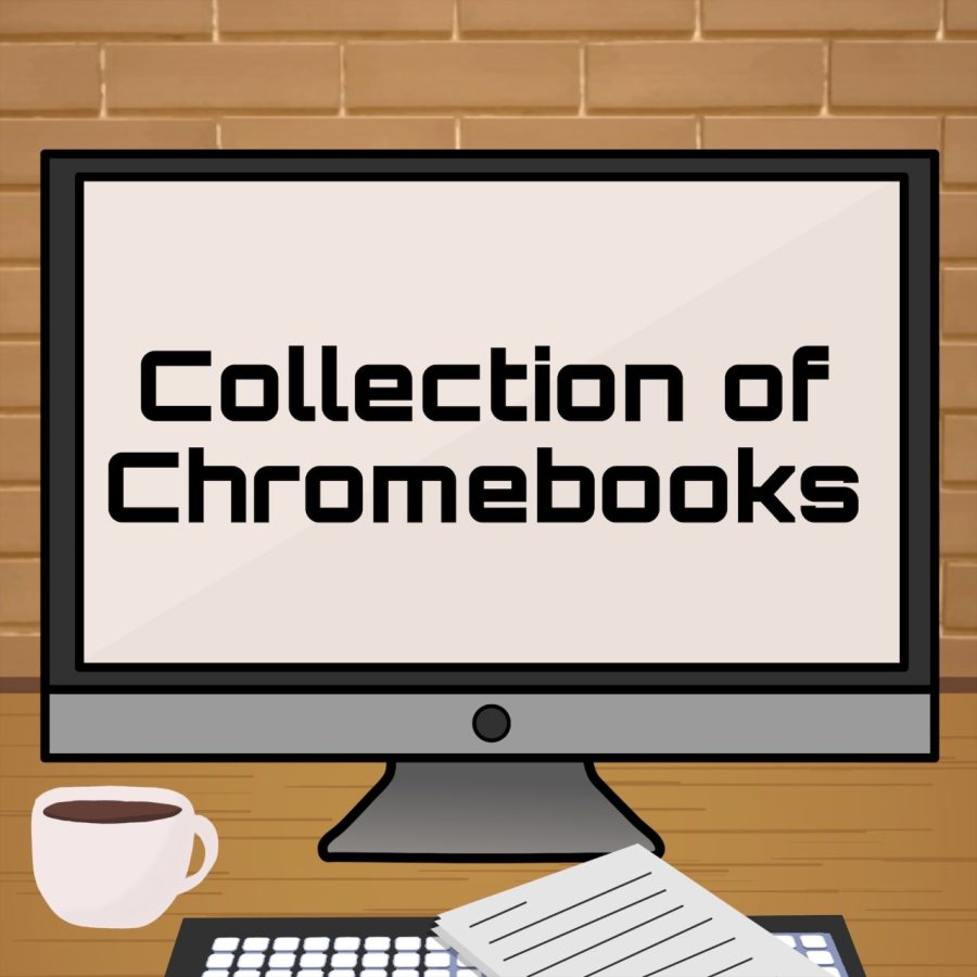 Collection of Chromebooks