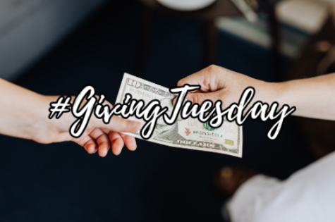 Use #GivingTuesday to show the world how everyone can make a difference. 