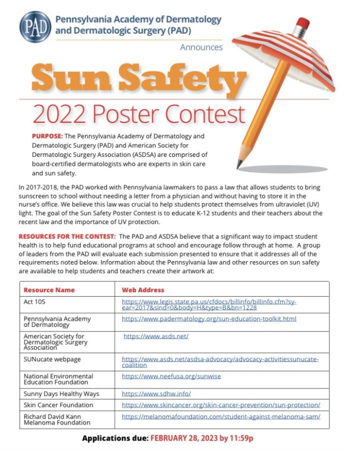 Sun+Safety+2023+Poster+Contest