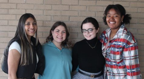 The Junior Leadership Northeast class of 2023 from left to right: Liskeilyn Caceres, Allie Brown, Mackenzie Hall, and Azariah Muhammad. 
