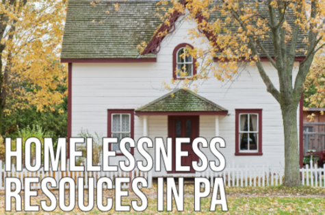 Homelessness resources in PA 