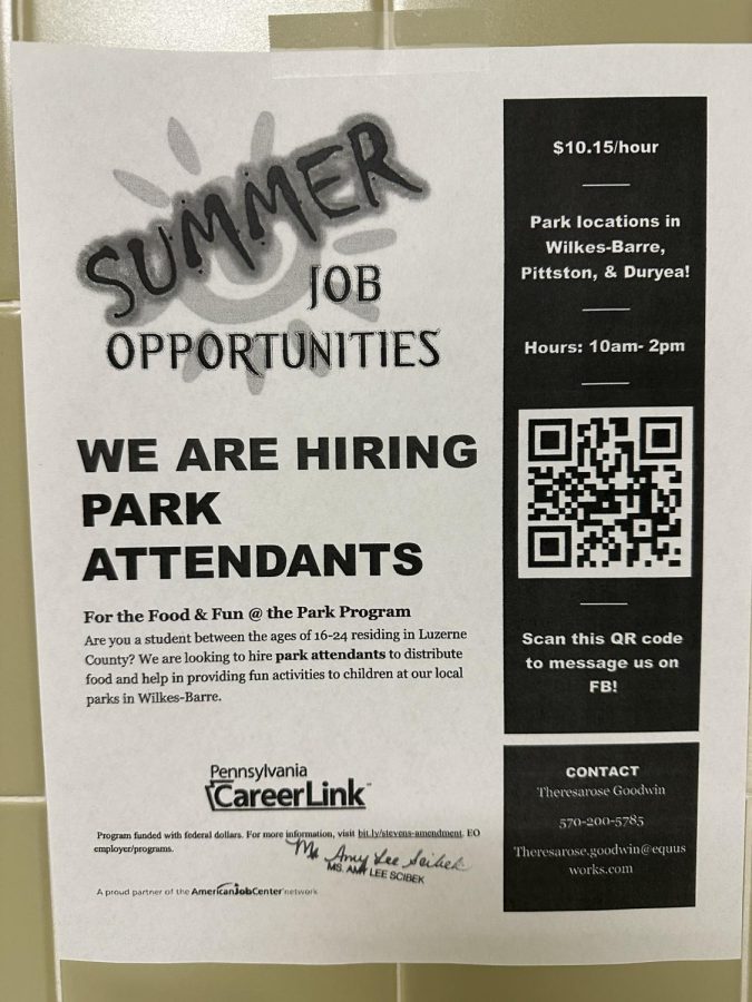 Summer job opportunities