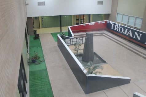 Courtyard renovations.
