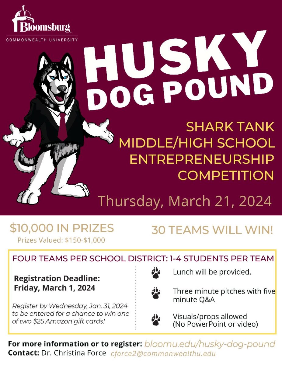 Bloomsburg Husky Dog Pound competition announced for middle and high school students