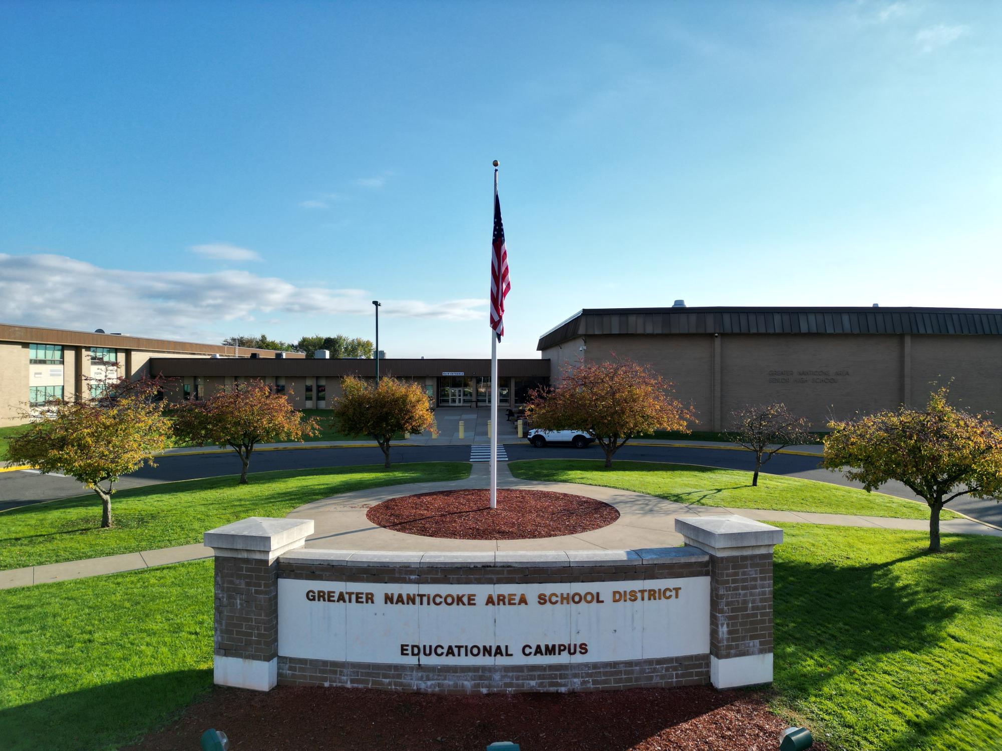 Greater Nanticoke Area fall campus. 