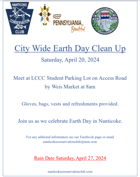 Earth Day Clean Up.