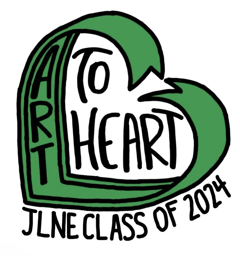 Illustrated logo for the Art 2 Heart organization.