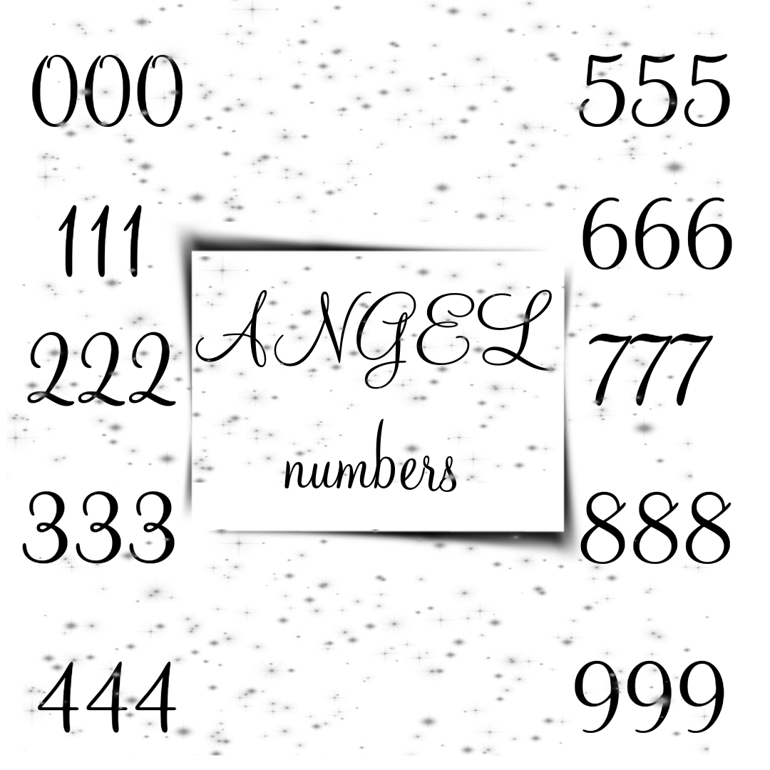 Angel Numbers.