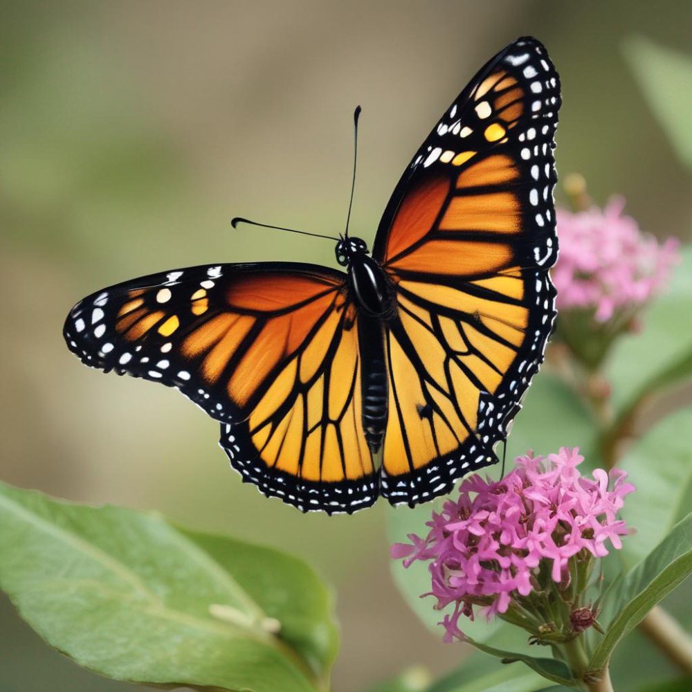 Endangered species: Monarch Butterfly
