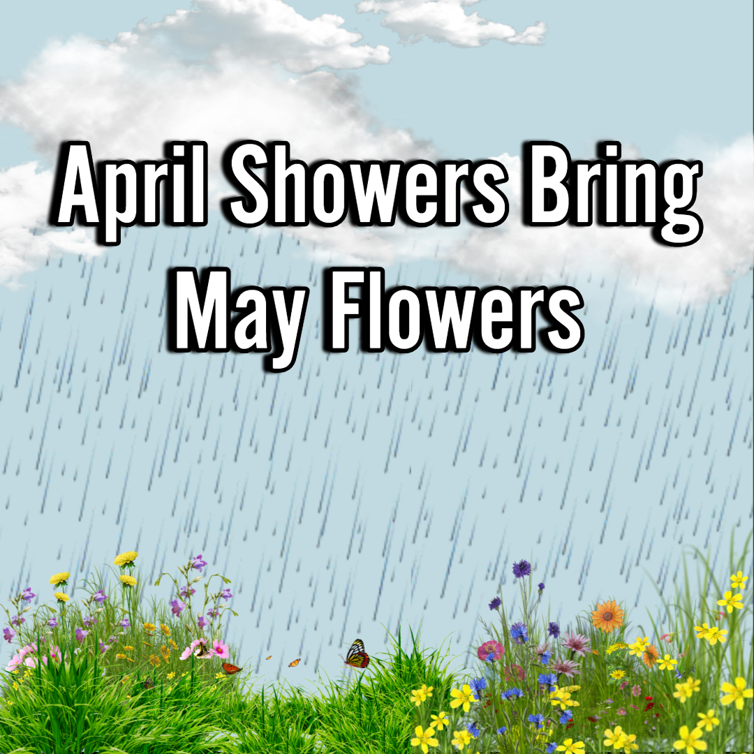 April showers bring may flowers