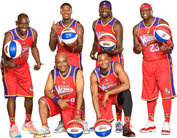 The Broadway Unit of the Harlem Wizards.