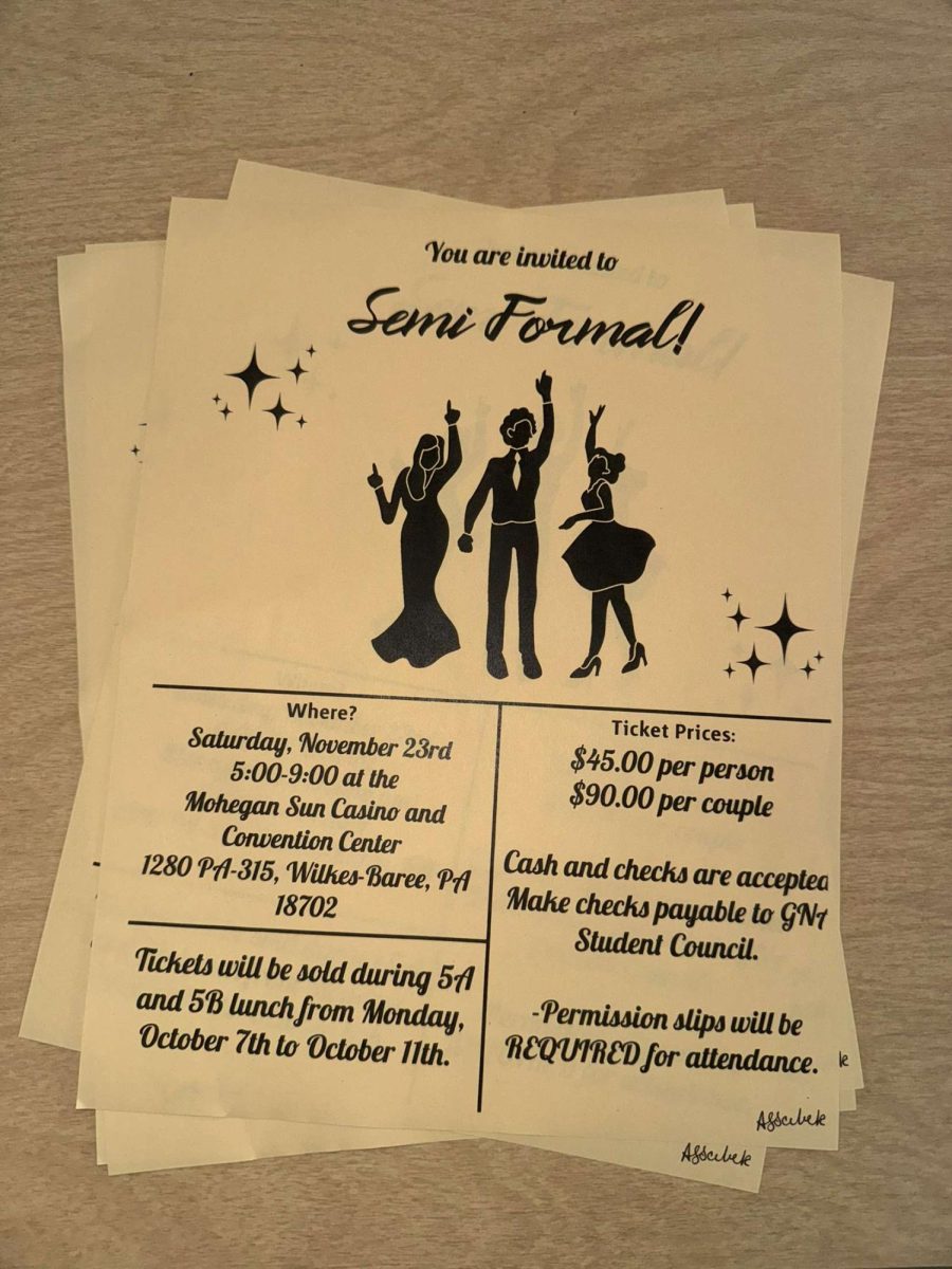 2024 Semi Formal flyer.