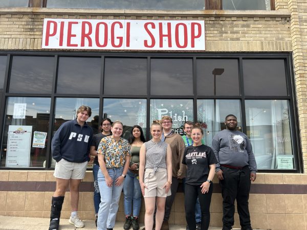 FBLA Mentorship Trip in front of NEPA'rogi.