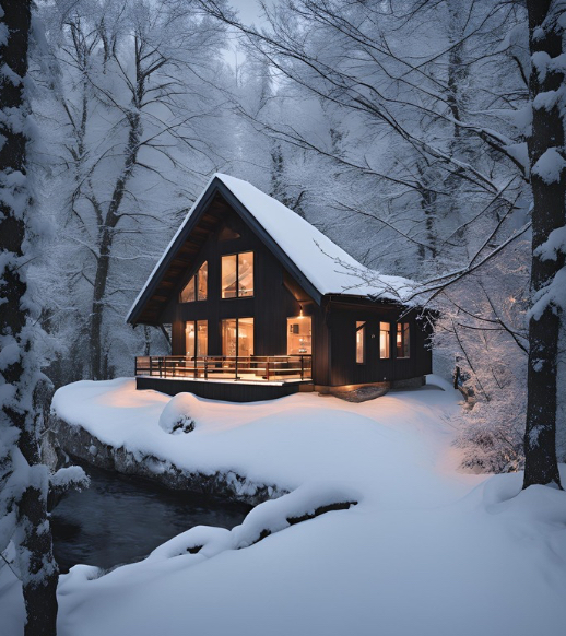 Winter ambiance. 