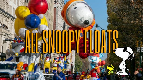 All Snoopy floats.