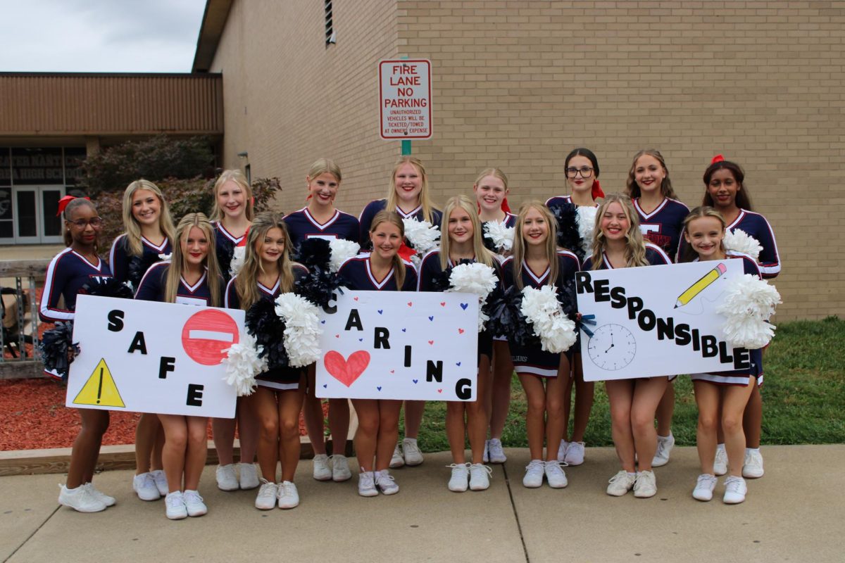 GNA Cheerleaders (Photo by Amaya Zegarski)