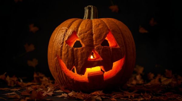 Halloween craft Jack o lantern (Canva AI).