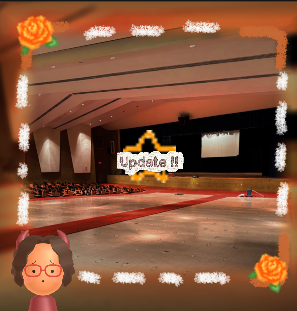 Auditorium Renovation (Capcut , Mii Creator)