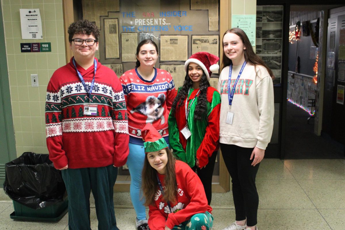 Holiday Spirit Week: Sweater Weather Wednesday.