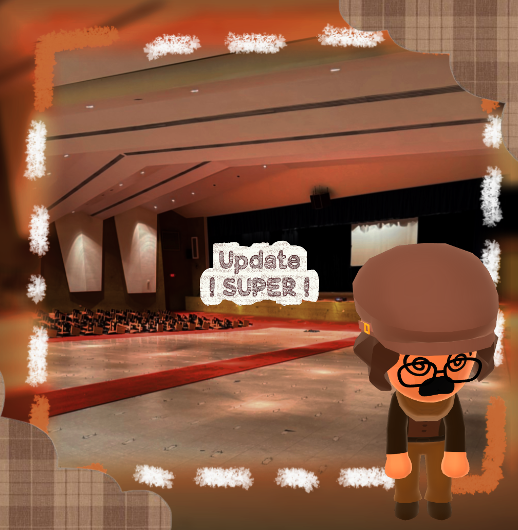 Auditorium Renovation Super Update (Mii Creator , Capcut)