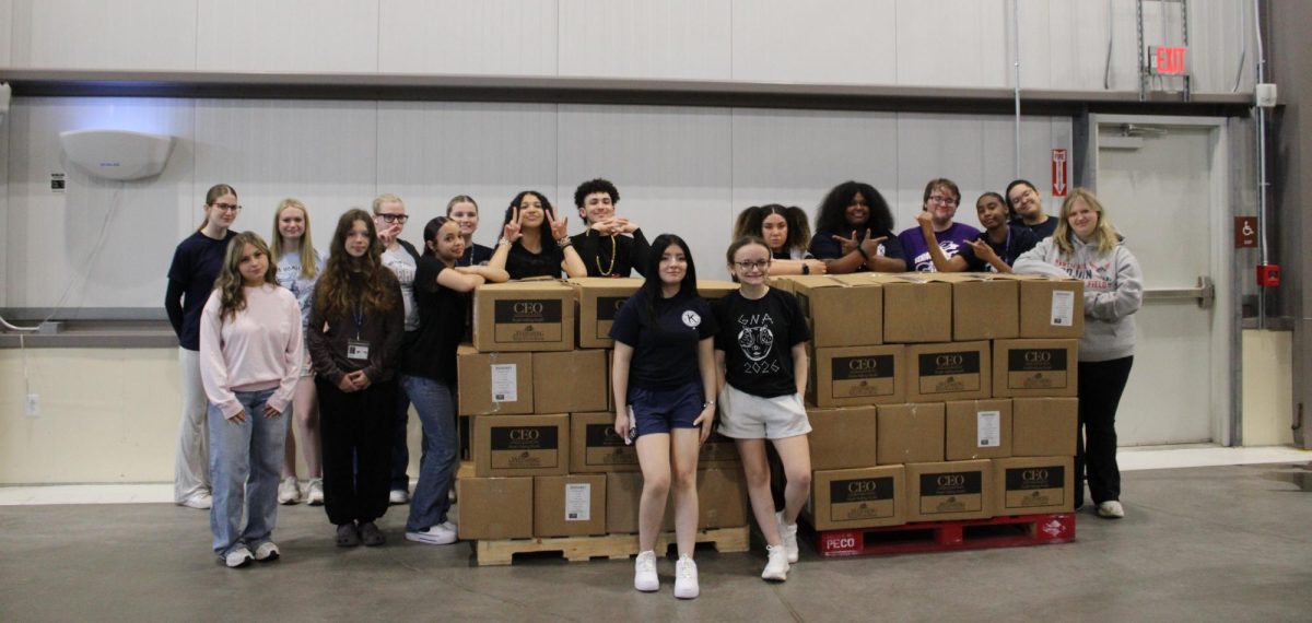 Key Club CEO Food Bank Trip